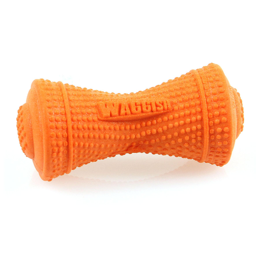 Swisspet jouets pour chiot en caoutchouc Ruff &amp; Roll, orange ø5x11cm - MyStetho Veterinary