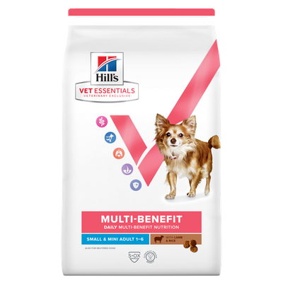 Hill's Vet Essentials MULTI-BENEFIT Adult Small & Mini Lamm und Reis 2 kg - MyStetho Veterinary