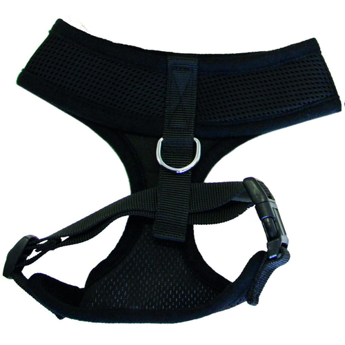 Harnais souples pour chiens noir XL 60-81 cm - MyStetho Veterinary