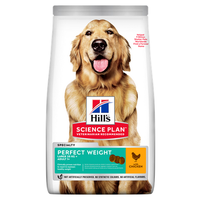 Hill's Science Plan Perfect Weight Large Breed Adult Chicken 12 kg - MyStetho Veterinary