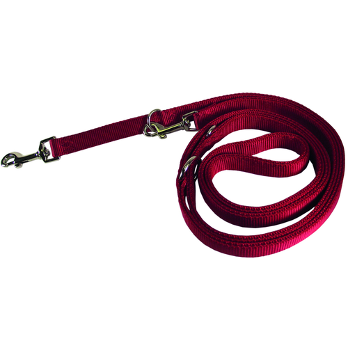 Laisse 3 pos. rouge 2 cm x 1.8 m - MyStetho Veterinary