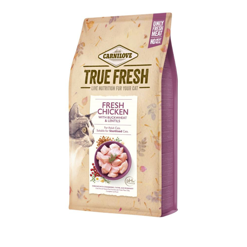 Carnilove Feline Adulte True Fresh - Poulet frais 1,8kg - MyStetho Veterinary