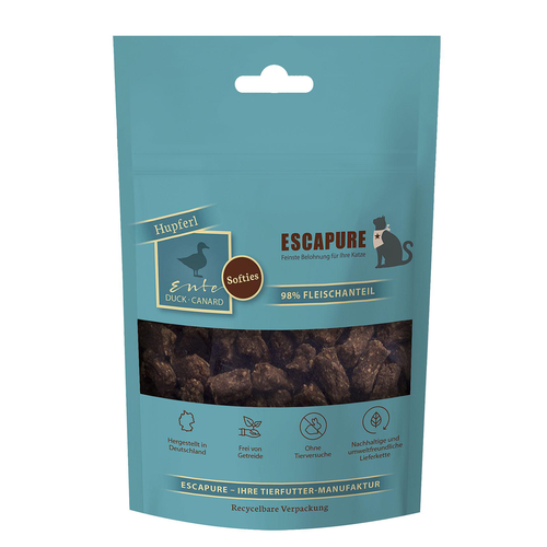 ESCAPURE Dragée de canard softies 80g - MyStetho Veterinary