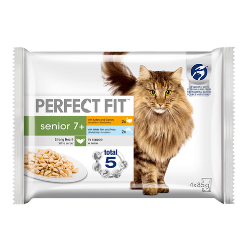 Perfect Fit Senior 7+ dinde &amp; poisson - MyStetho Veterinary