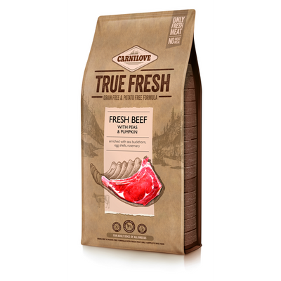 Carnilove Canine Adulte True Fresh - Bœuf frais 11,4kg - MyStetho Veterinary