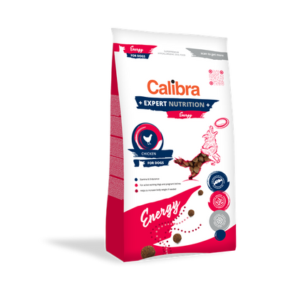 Calibra Superpremium Expert Nutrition Canine Adult Energy Poulet & Riz 12kg - MyStetho Veterinary