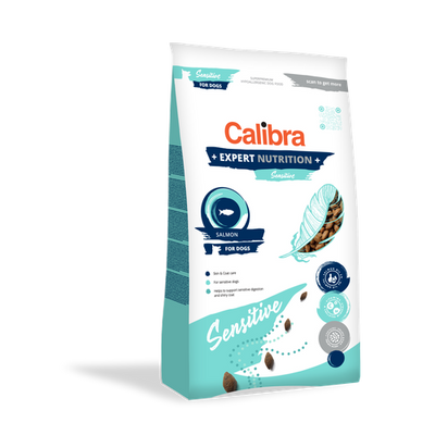 Calibra Superpremium Expert Nutrition Canine Adult Sensitive Saumon & Pommes de terre 12kg - MyStetho Veterinary