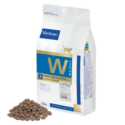 HPM Cat Weight W2 Loss & Control 1,5 kg - MyStetho Veterinary