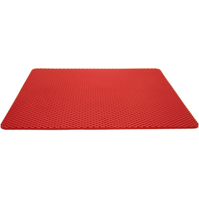 Tapis pour litière rouge 65 x 80cm - MyStetho Veterinary