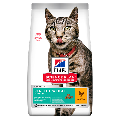 Hill's Science Plan Perfect Weight Adult Chicken 7 kg - MyStetho Veterinary