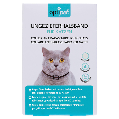 Optipet Collier antiparasitaire pour chats - MyStetho Veterinary