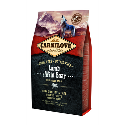 Carnilove Dog Adulte - Agneau & Sanglier 4kg - MyStetho Veterinary