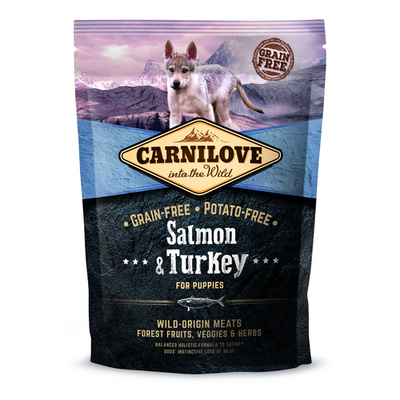 Carnilove Dog Chiot - Saumon & Dinde 1,5kg - MyStetho Veterinary