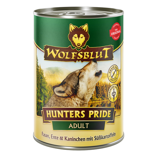 Wolfblut Canine Adult Hunters Pride - faisan & canard & lapin 395g - MyStetho Veterinary