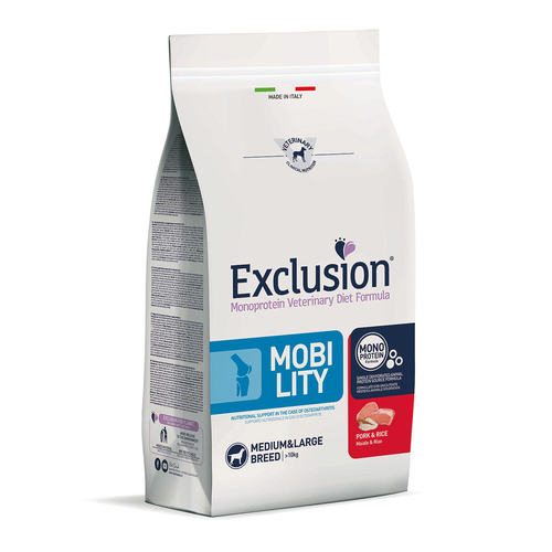 Exclusion Dog VET Adult Med&amp;La Pork 12kg - MyStetho Veterinary