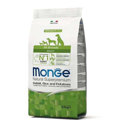 Monge Speciality Line -All Breeds Adult Lapin - MyStetho Veterinary