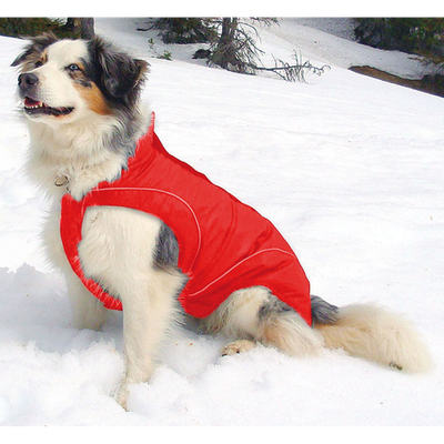 swisspet climaro Softshelljacke 45cm,rot wind- und wasserdicht, waschbar bei 30° - MyStetho Veterinary