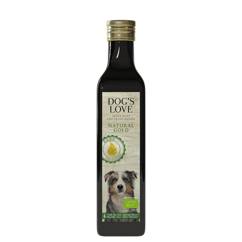 Dog&#039;s Love BIO-huille Natural Gold 250ml - MyStetho Veterinary