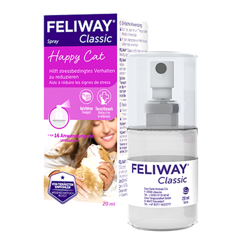 Feliway Classic Transport Spray 20ml - MyStetho Veterinary