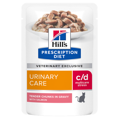 Hill's Prescription Diet c/d Multicare Stress Salmon 85 g - MyStetho Veterinary
