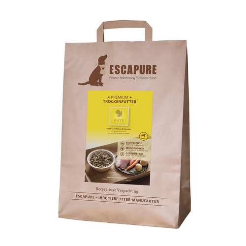 ESCAPURE Dinde Premium aliment sec 4kg - MyStetho Veterinary