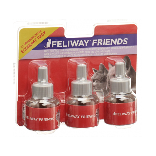 Feliway friends triopack recharge, 3x 48ml - MyStetho Veterinary