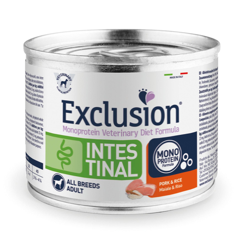 Exclusion Dog VET Adult All Br Pork 200g - MyStetho Veterinary