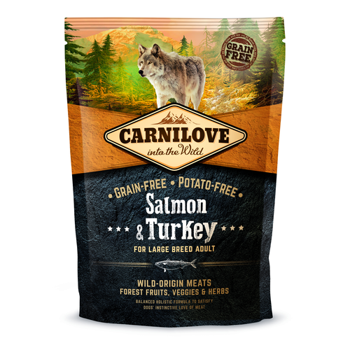 Carnilove Dog Adulte Grandes Races - Saumon & Dinde 12kg - MyStetho Veterinary