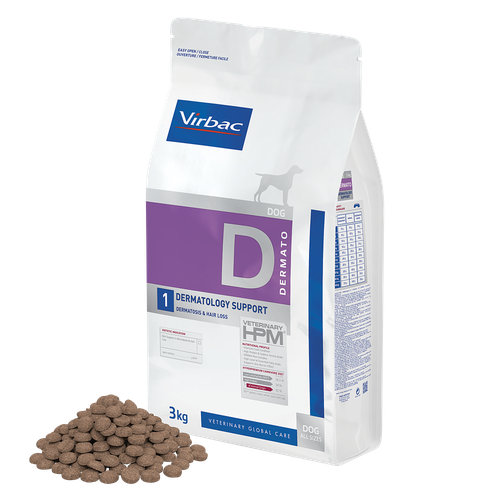 HPM Dog Dermato D1 Dermatology Support 7 kg - MyStetho Veterinary