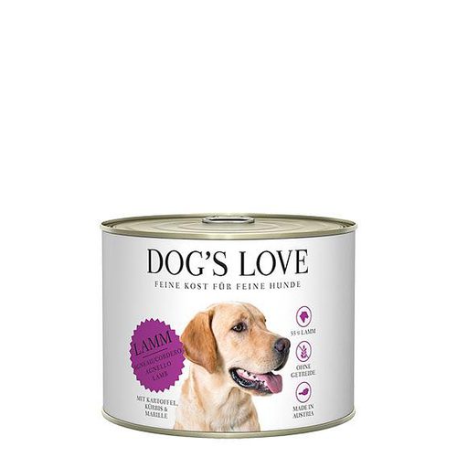 Dog&#039;s Love Classic Adult agneau, pomme de terre, citrouille &amp; abricot 200g - MyStetho Veterinary