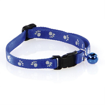 Swisspet ReflectLine collier p.chats bleu 10mm/20-30cm - MyStetho Veterinary