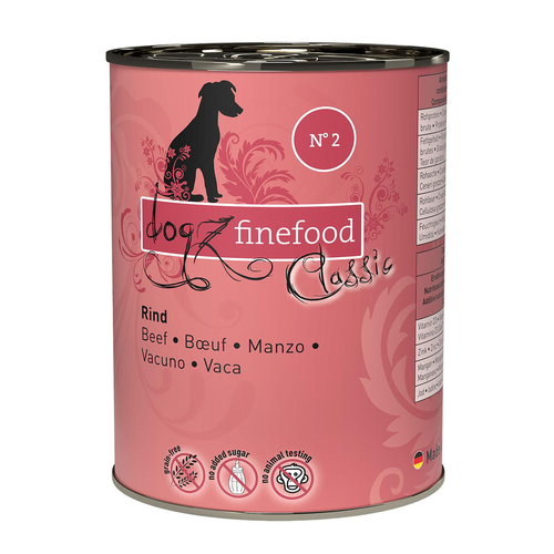 Dogz Finefood No.02 bœuf 400g - MyStetho Veterinary