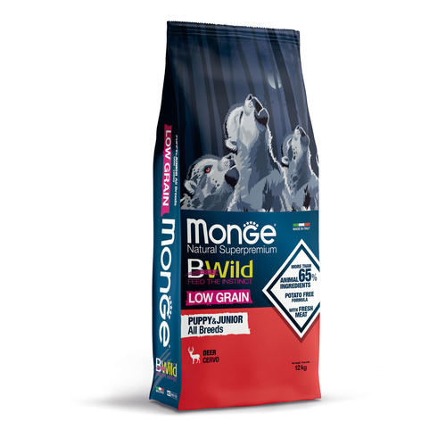 Monge BWild LG cerf pour chiots - MyStetho Veterinary