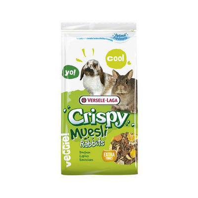 Versele-Laga Crispy Muesli Rabbits, Lapins, 1 kg - MyStetho Veterinary