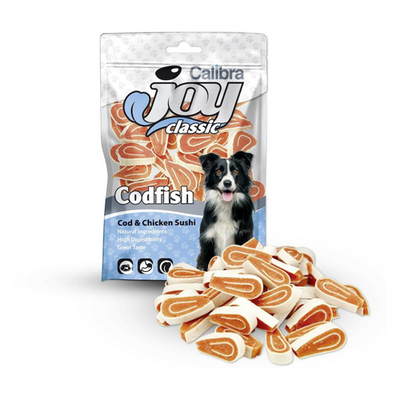 Calibra Joy Dog Chicken & Cod Sushi 80g - MyStetho Veterinary
