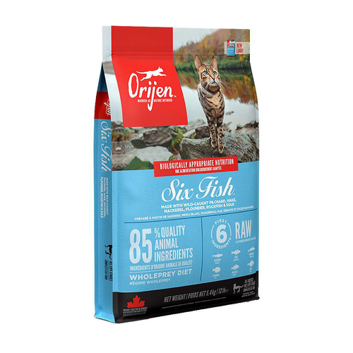 Orijen Cat 6 FISH 5,4Kg - MyStetho Veterinary