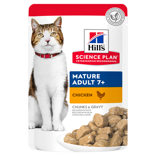 Hill's Science Plan Mature Adult 7+ Chicken 85 g - MyStetho Veterinary