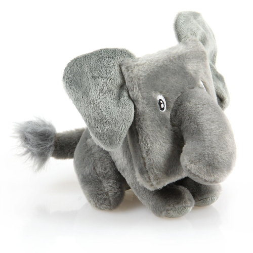 Swisspet Quadra éléphant en peluche, gris - MyStetho Veterinary