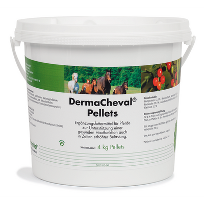 DermaCheval Pellets 4 kg seau - MyStetho Veterinary