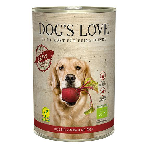 Dog&#039;s Love BIO Vegan légumes&amp;fruits 400g - MyStetho Veterinary