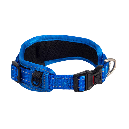 Rogz Classic Soft Halsband für Hunde in blau - MyStetho Veterinary