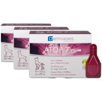 ATOP7® spot-on dog (20-40kg) - 2.4 ml - MyStetho Veterinary