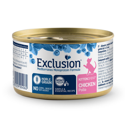 Exclusion Cat Kitten Poulet 85g - MyStetho Veterinary