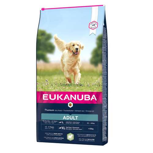 Eukanuba Adult, agneau &amp; riz, Large - MyStetho Veterinary