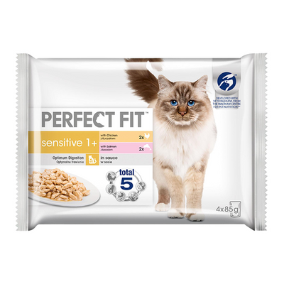 Perfect Fit Sensitive 1+ Poulet &amp; Saumon - MyStetho Veterinary