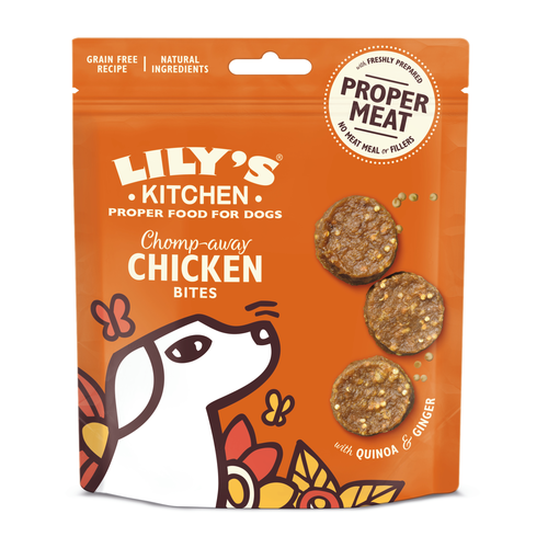 Lily's Kitchen Dog Chomp-away Chicken Bites  70g - MyStetho Veterinary