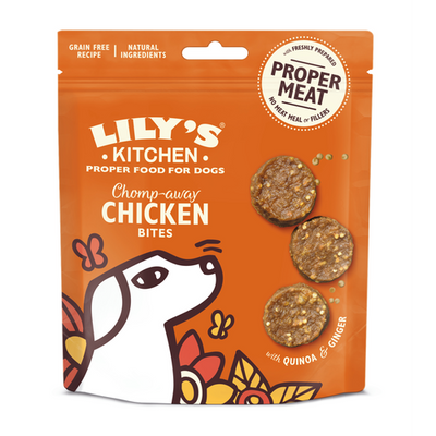 Lily's Kitchen Dog Chomp-away Chicken Bites  70g - MyStetho Veterinary