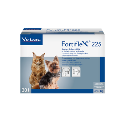 Fortiflex 225mg < 15 kg (1 comprimé) - MyStetho Veterinary