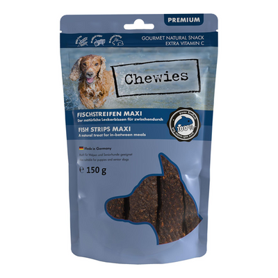 Chewies Maxi bandes poissons de mer 150g - MyStetho Veterinary