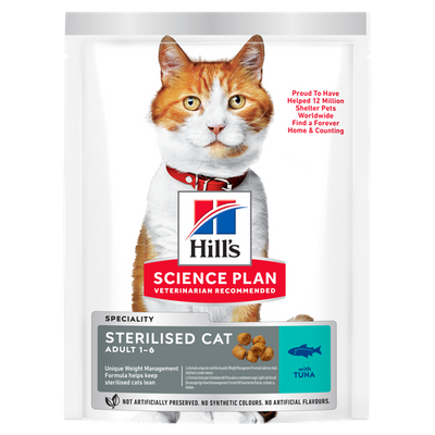 Hill's Science Plan Sterilised Cat Adult Tuna 300 g - MyStetho Veterinary